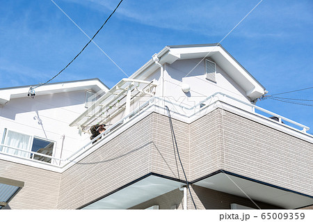 住宅の外壁塗装 ベランダ洗浄 住宅の外壁塗装 ベランダ洗浄 65009359