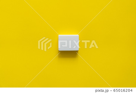 White soap on a yellow background. Hand hygiene. Washing hands is a best way to prevent coronavirus Covid-19 while global pandemic. White soap on a yellow background. Hand hygiene. Washing hands is a best way to prevent coronavirus Covid-19 while global pandemic. 65016204