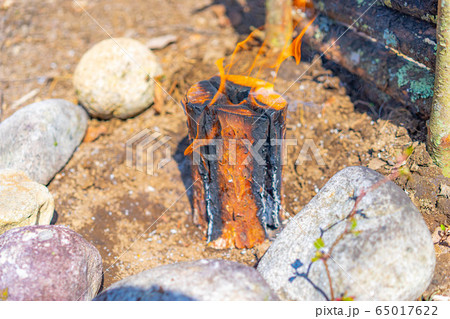 ブッシュクラフト素材　スウェーデントーチ 65017622