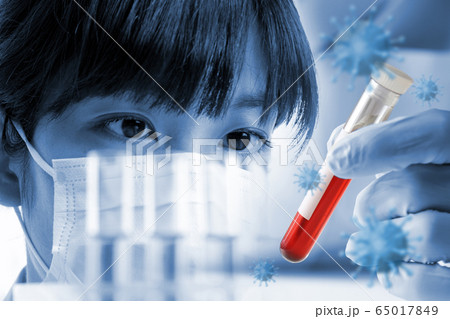 医療イメージ 世界的な感染症の流行と治療 医療イメージ 世界的な感染症の流行と治療 65017849