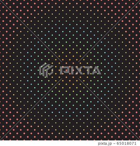 Bright diamond pattern. Seamless vector background 65018071
