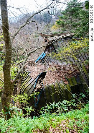 消滅集落の廃墟 65019246