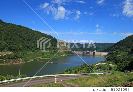 あさひ月山湖の月山ダム 65021095