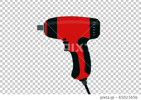 インパクトドライバーのイラスト素材