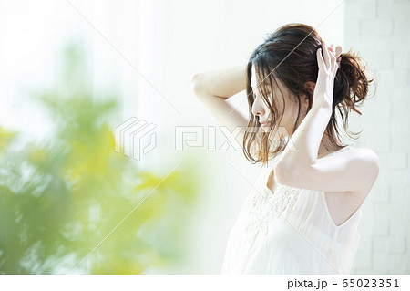 女性　美容　ビューティー　ヘアケア 65023351
