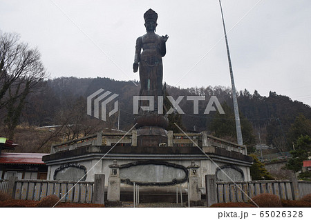 世界平和観音の写真素材