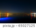 夜の港 65027125