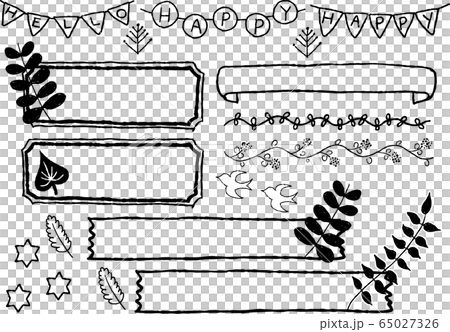 手繪斯堪的納維亞佈局框架集 65027326