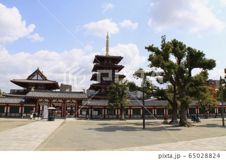 大阪四天王寺五重塔金堂 大阪四天王寺五重塔金堂 65028824