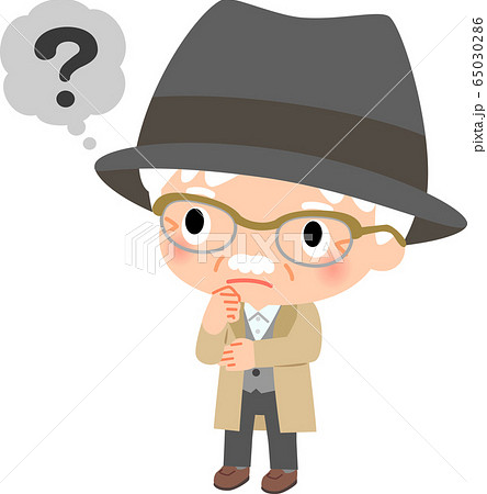 考え込むシニア男性 65030286