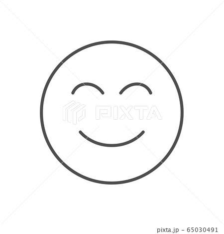 Don't panic related vector thin line icon. Don't panic related vector thin line icon. 65030491