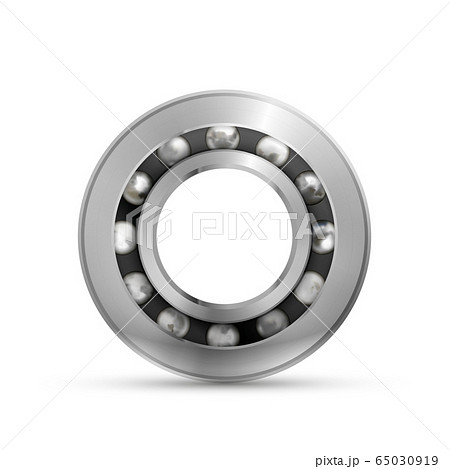 Realistic glossy bearing, detailed mechanism on 65030919