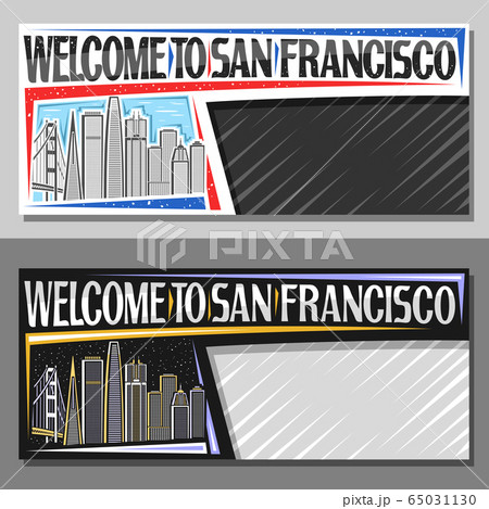 Vector layouts for San Francisco 65031130