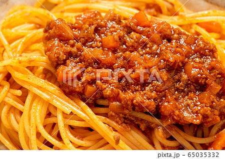 スパゲティ･ミートソース。 65035332