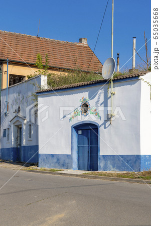Old wine cellar in Bzenec, Southern Moravia, Czech 65035668