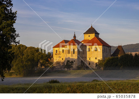 Water castle Svihov near Klatovy, Southern 65035878
