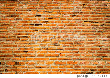 Texture of old brick wall as background Texture of old brick wall as background 65037113