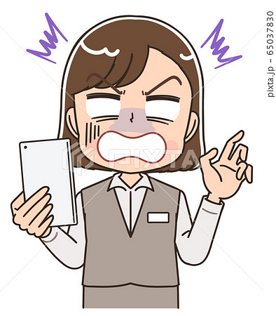 制服 スタッフ 受付 医療事務 店員 イラスト 65037830