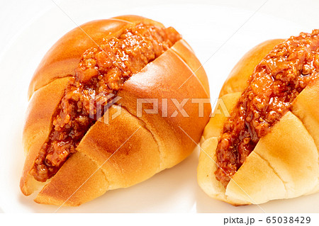 ロールパンサンド･ミートソース。 65038429