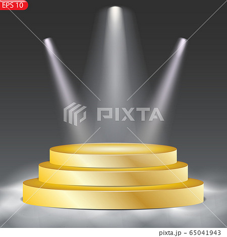 Glass Trophy Award First Place Prize Plaqueのイラスト素材 65041943 Pixta