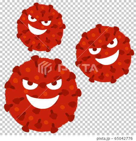 ウイルス　病原菌　菌　バイキン　Virus　感染症　感染 65042776