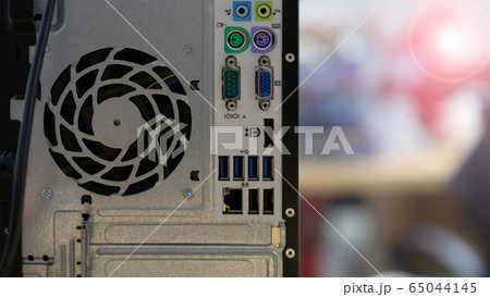 PC or Tower server background for business and close-up computer the concept of technology PC or Tower server background for business and close-up computer the concept of technology 65044145