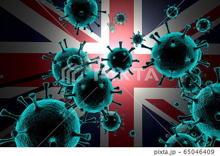 Coronavirus global pandemic. COVID 19 viruses are attacking the United Kingdom 65046409