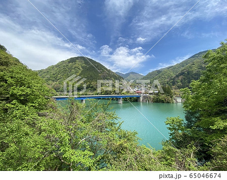 丹沢湖 新緑風景 丹沢湖 新緑風景 65046674