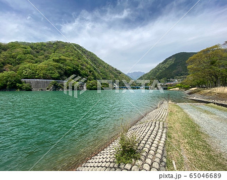 丹沢湖 新緑風景 丹沢湖 新緑風景 65046689
