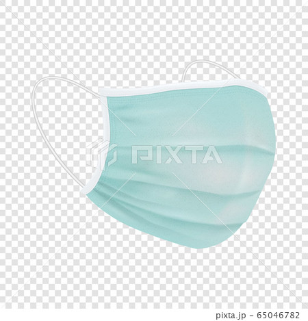 Vector 3d Realistic Blank Disposable Breathing Respiratory Medical Hospital Pollution Protect Face Mask Closeup Isolated. China Coronavirus Quarantine. 2019-nCoV, COVID-2019 concept Vector 3d Realistic Blank Disposable Breathing Respiratory Medical Hospital Pollution Protect Face Mask Closeup Isolated. China Coronavirus Quarantine. 2019-nCoV, COVID-2019 concept 65046782