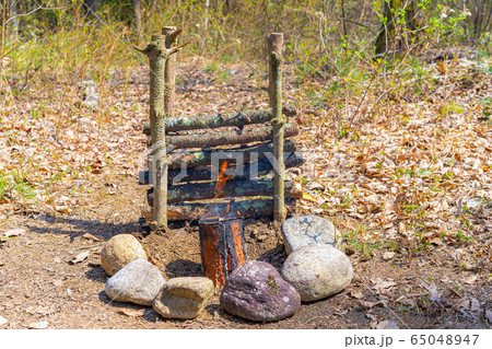 ブッシュクラフト素材　スウェーデントーチ 65048947