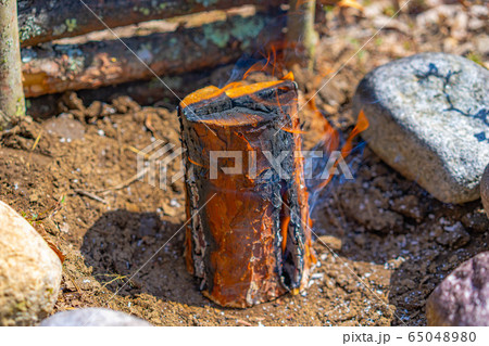 ブッシュクラフト素材　スウェーデントーチ 65048980