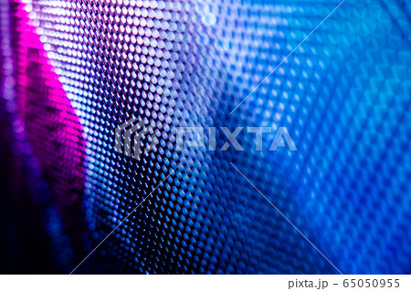 CloseUp LED blurred screen. LED soft focus 65050955