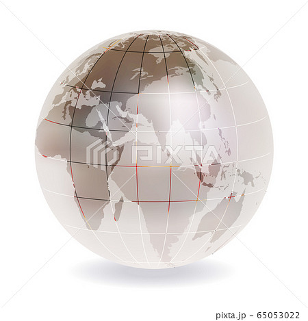 地球 世界 地図 アイコンのイラスト素材