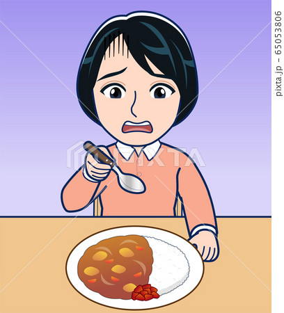 カレーを食べる カレーを食べる 65053806