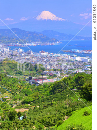 日本平からの春の風景-88011 65054349