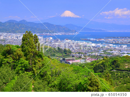 日本平からの春の風景-88012 65054350