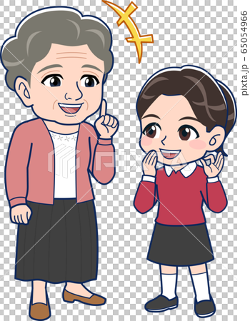 奶奶和女孩 奶奶和女孩 65054966