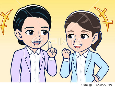 女性上司x女性部下 65055149