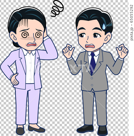 女性上司と男性部下 65055292