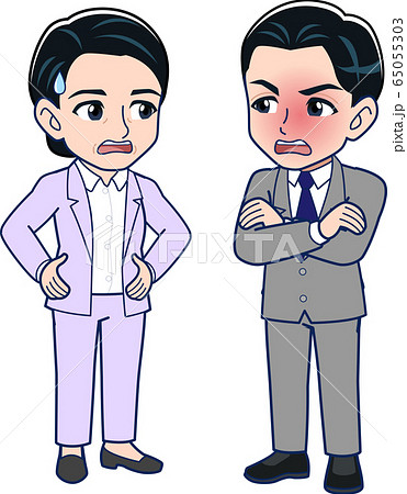女性上司と男性部下 65055303