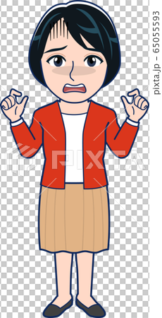穿紅衣服的女人 穿紅衣服的女人 65055593