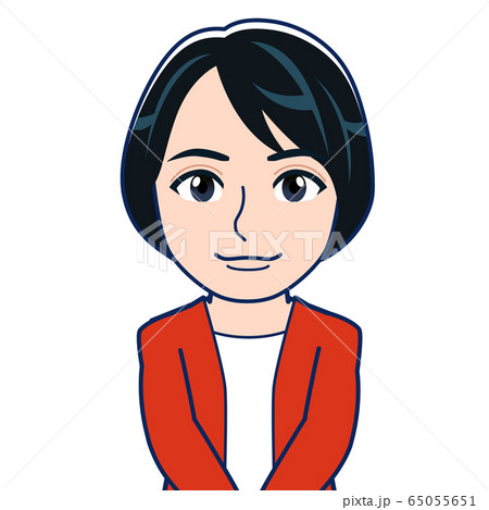赤い服を着た女性 赤い服を着た女性 65055651