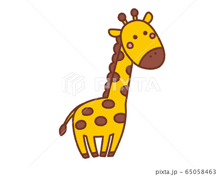 きりんのイラスト素材