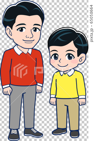 頑皮的男孩和聰明的爸爸 頑皮的男孩和聰明的爸爸 65058664