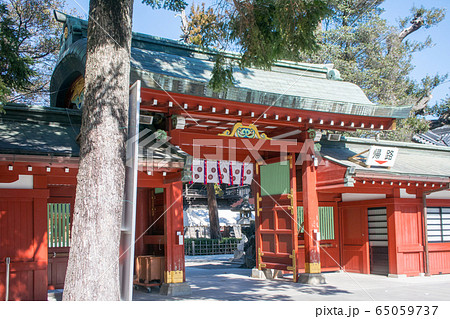 東京都・府中市　大國魂神社　中雀門（ちゅうじゃくもん) 65059737