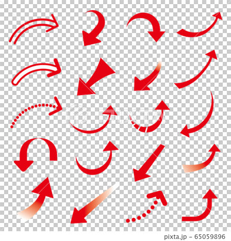 Set of arrow illustrations 65059896