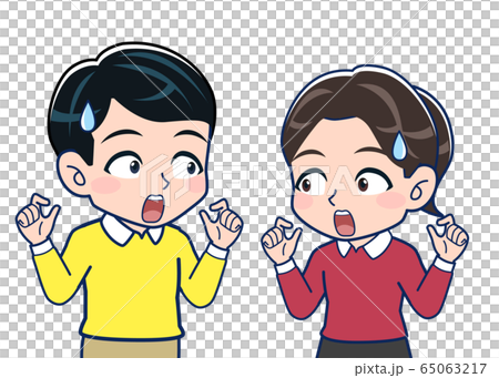 男の子、女の子　会話 65063217