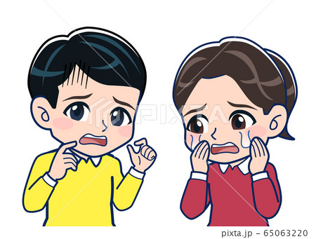 男の子、女の子　会話 65063220