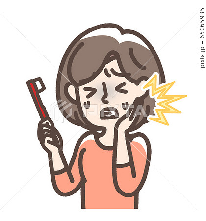 知覚過敏　歯茎の腫れ　など　歯ブラシ 65065935